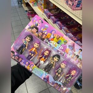 K-Pop Demon Hunters Action Figure Set - Multicolor